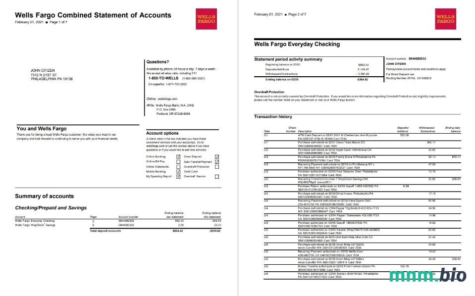 USA Wells Fargo 3 p